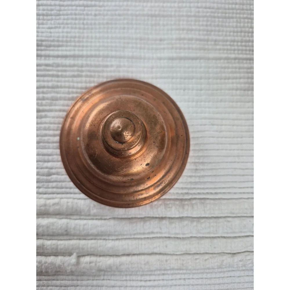 Vintage Volund‎ Copper Teapot Kettle Antique Style Patina Gooseneck Spout